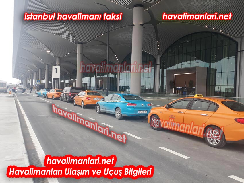 İstanbul Yeni Havalimanı Taksi - Istanbul New Airport taxi istanbul yeni havalimanı